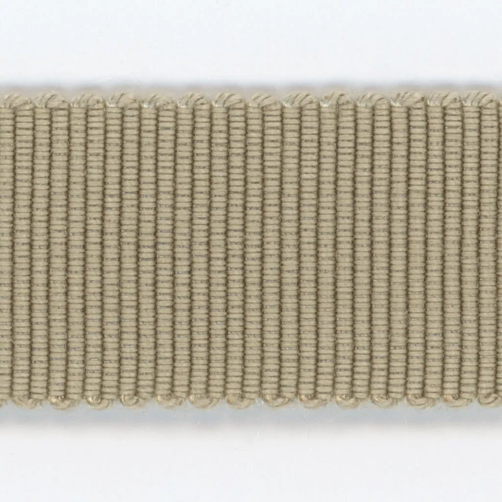 Rayon Grosgrain Ribbon #162 Cream khaki