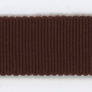 Rayon Grosgrain Ribbon #18 Chocolate