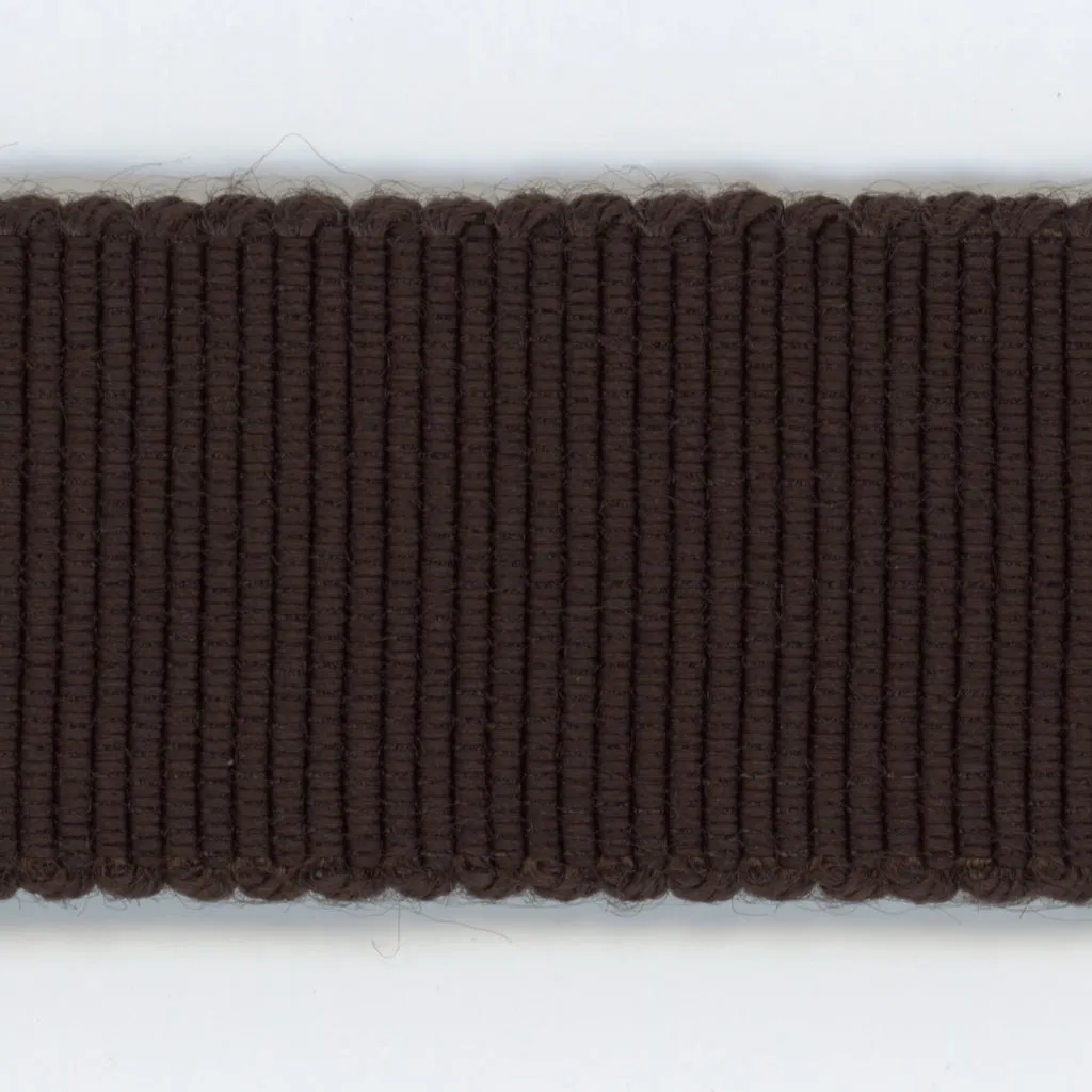 Rayon Grosgrain Ribbon #19 Dark Brown