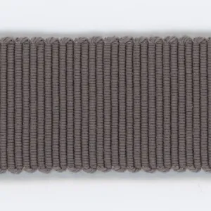 Rayon Grosgrain Ribbon #28 Medium Gray