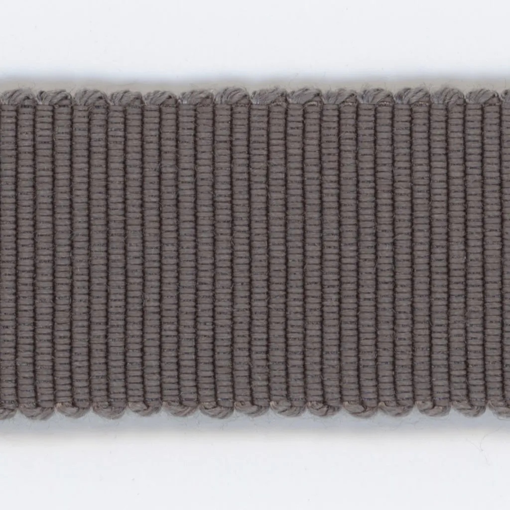 Rayon Grosgrain Ribbon #28 Medium Gray