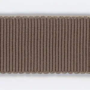 Rayon Grosgrain Ribbon #34 Brown Biege