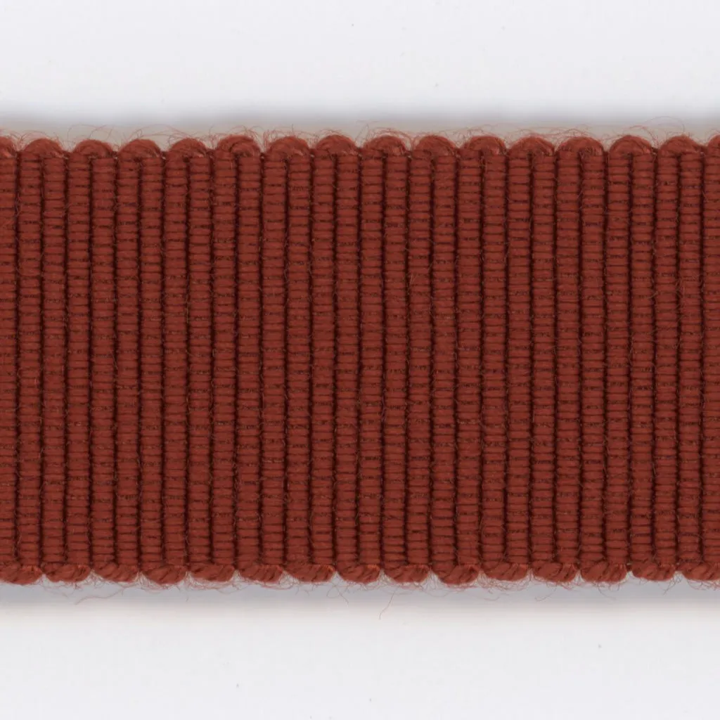 Rayon Grosgrain Ribbon #44 Bitter Orange