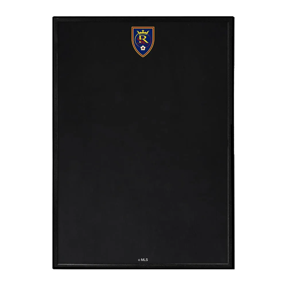 Real Salt Lake: Framed Chalkboard Wall Sign