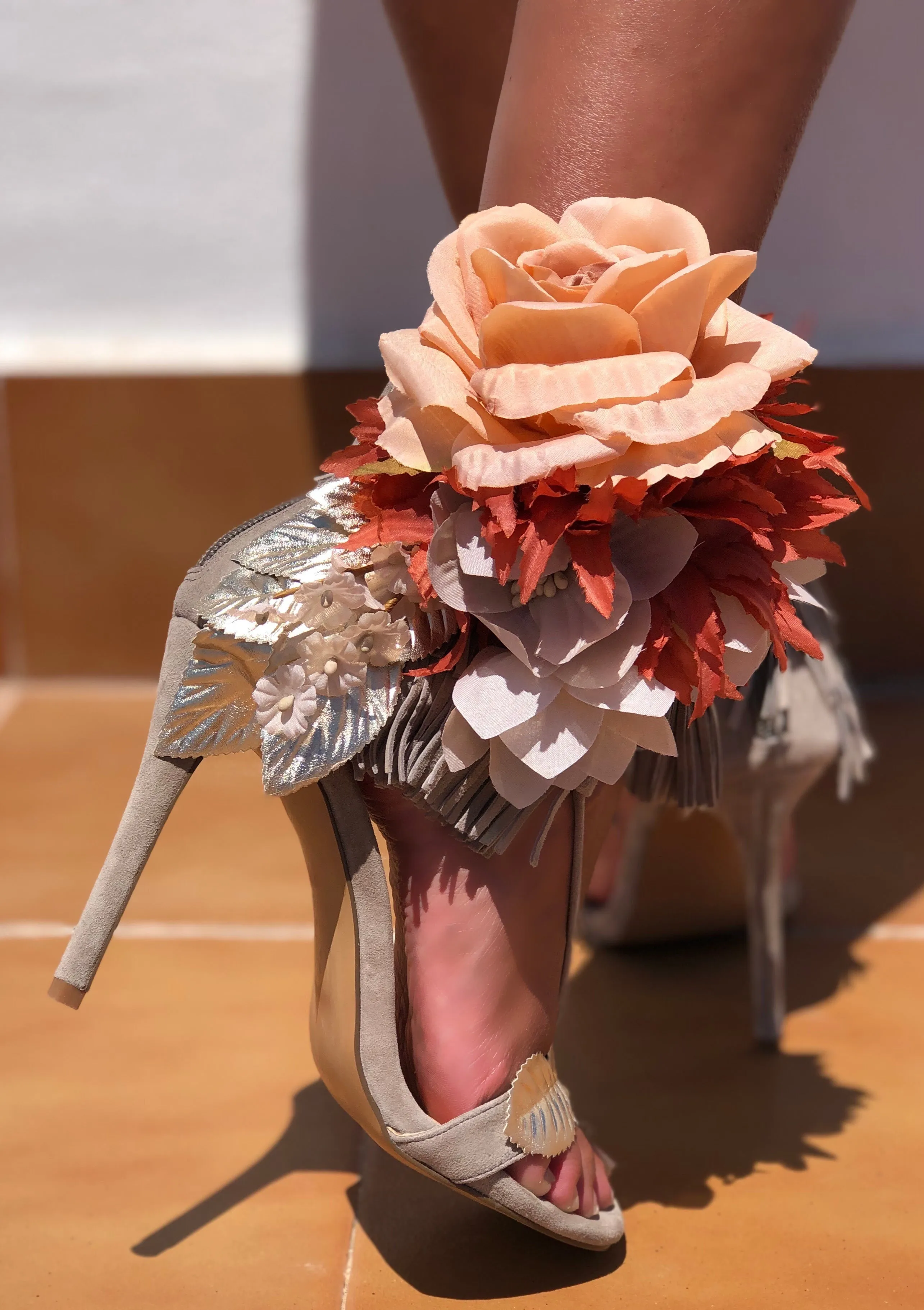 Rose Sandal Size EU 39/ USA 9