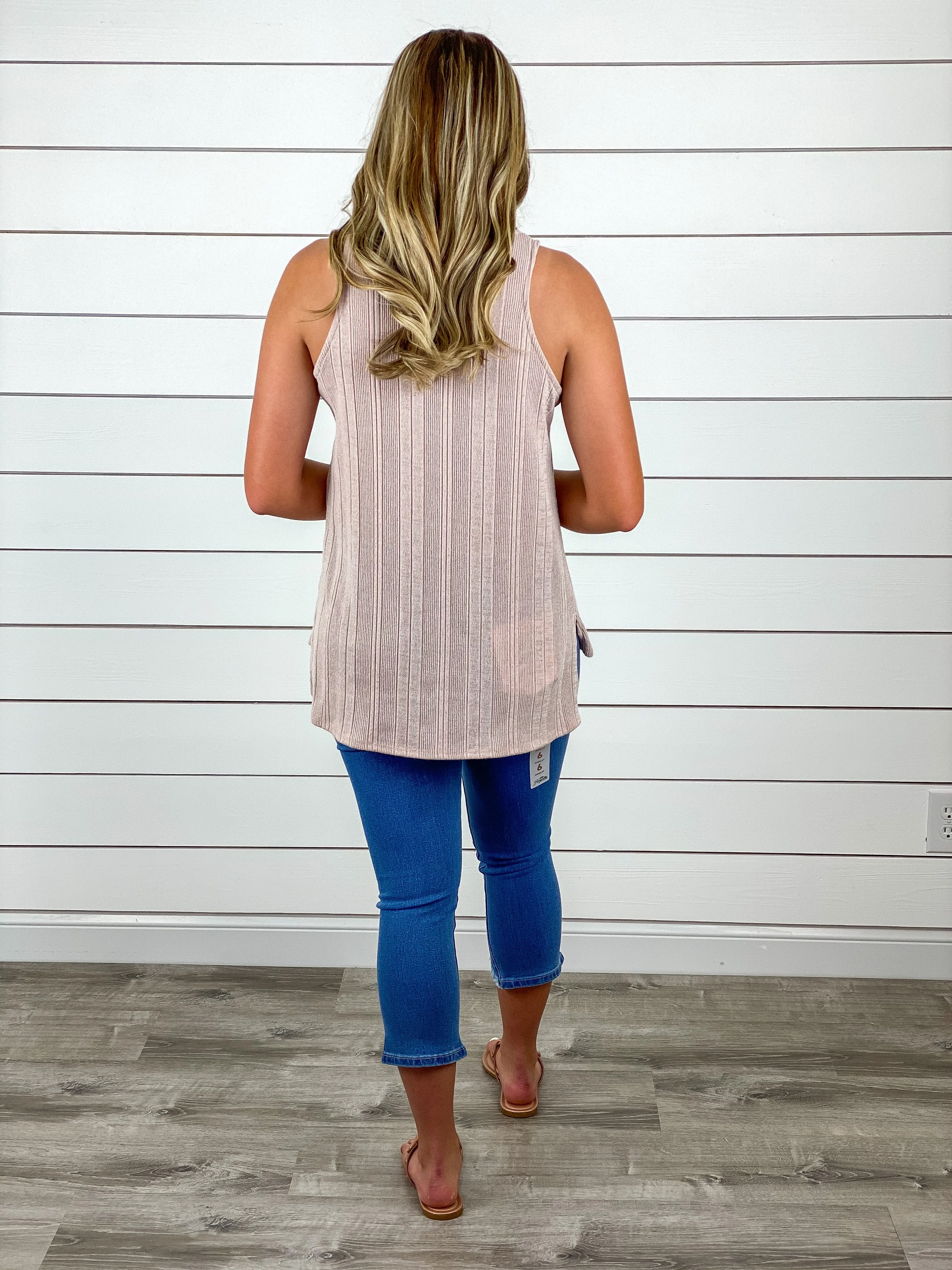 Rose Sweater Tank