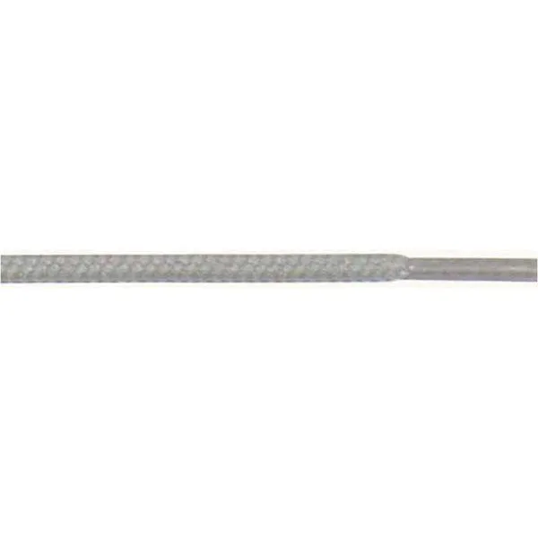 Round 3/16" - Light Gray (12 Pair Pack) Shoelaces