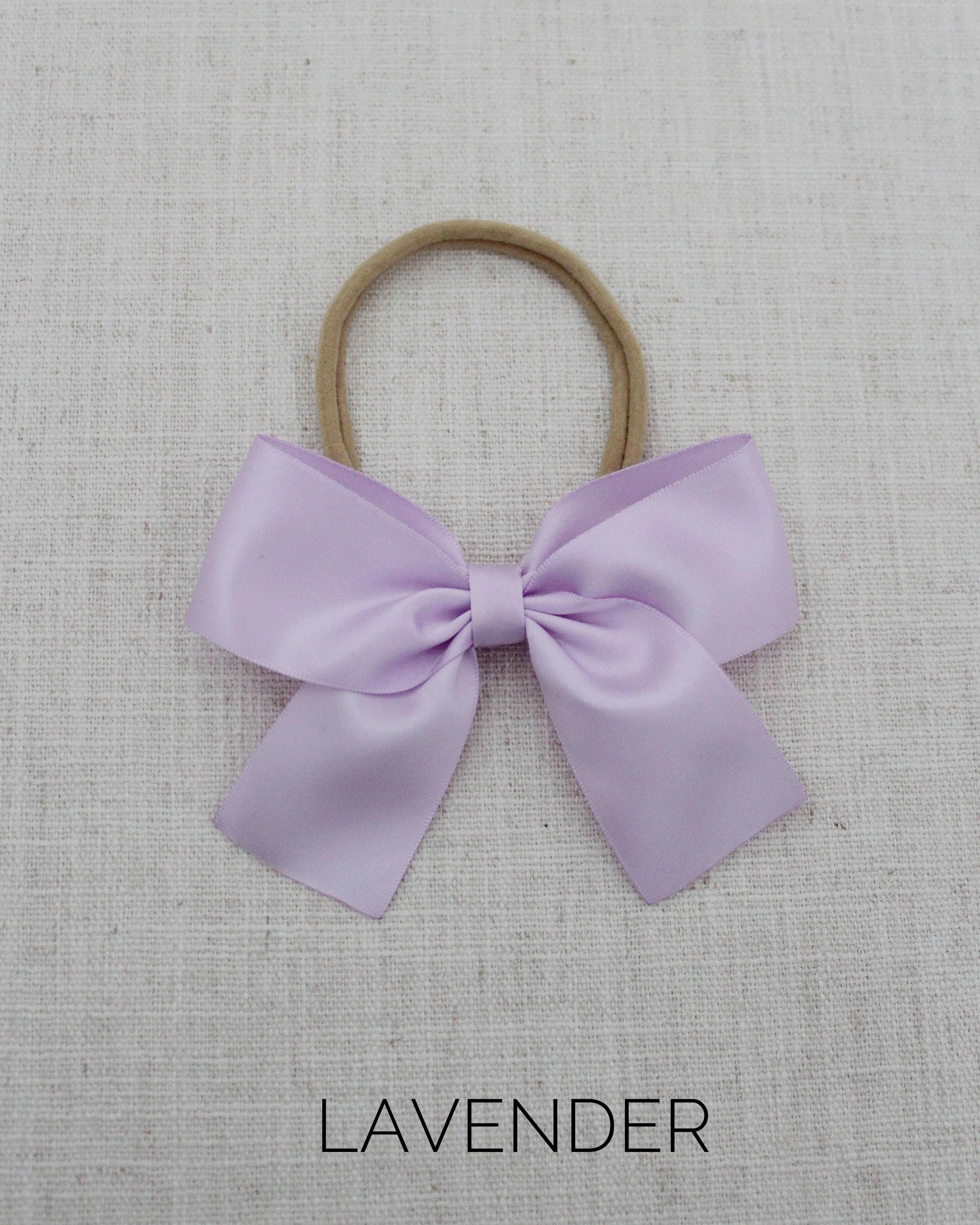 Satin Bow Hair Clips for Girls