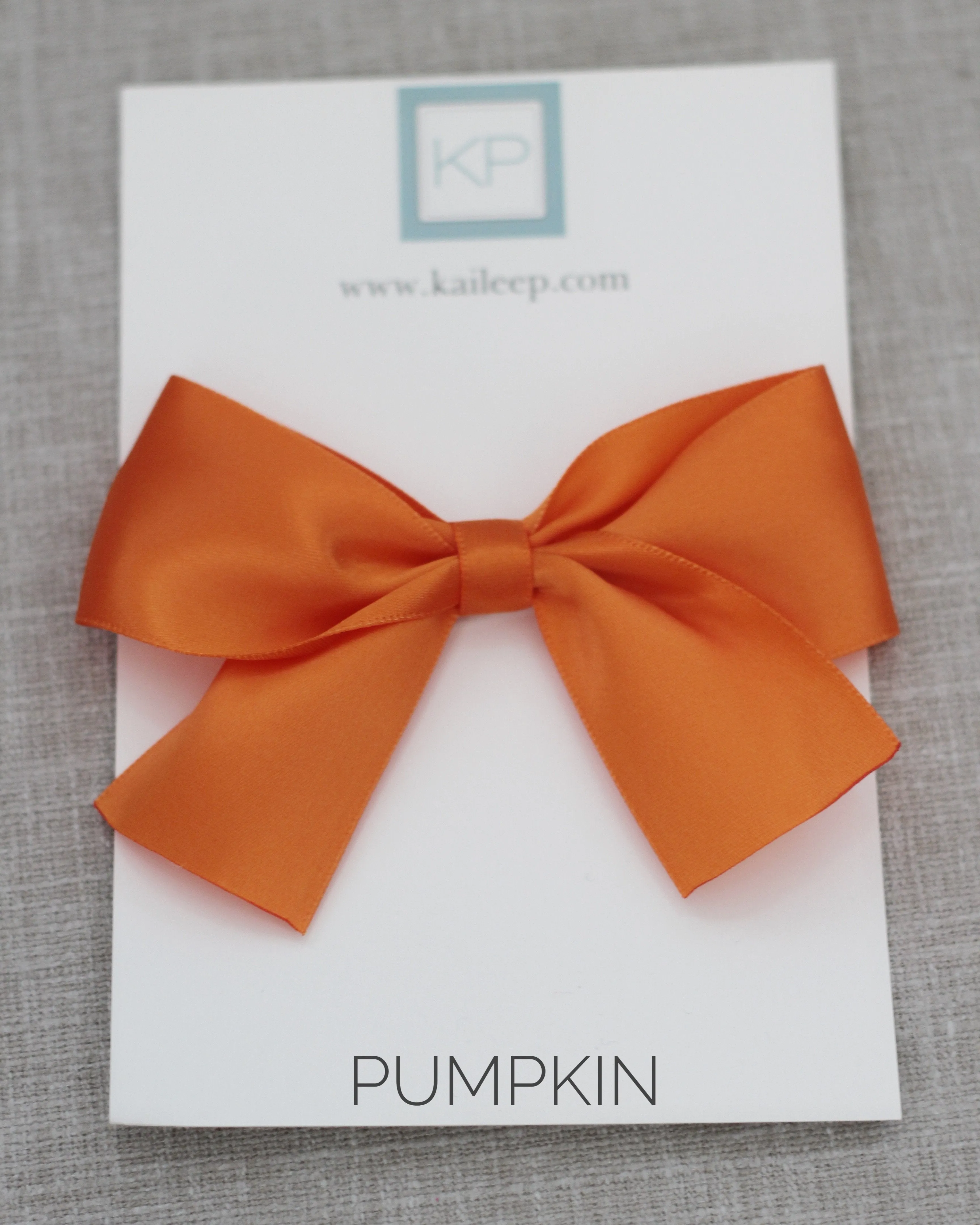 Satin Bow Hair Clips for Girls