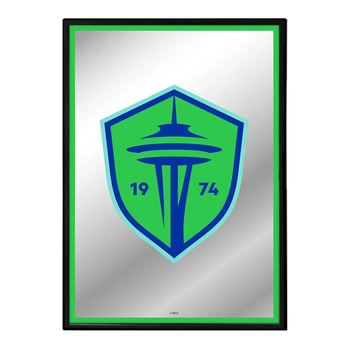 Seattle Sounders: Framed Mirrored Wall Sign