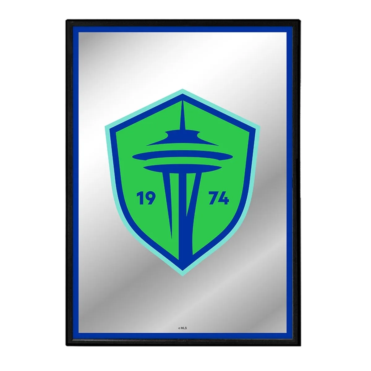 Seattle Sounders: Framed Mirrored Wall Sign