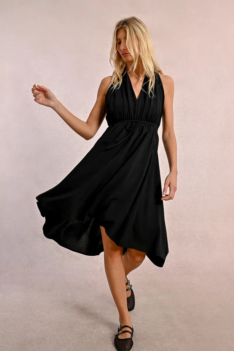 Short Pleated Dress