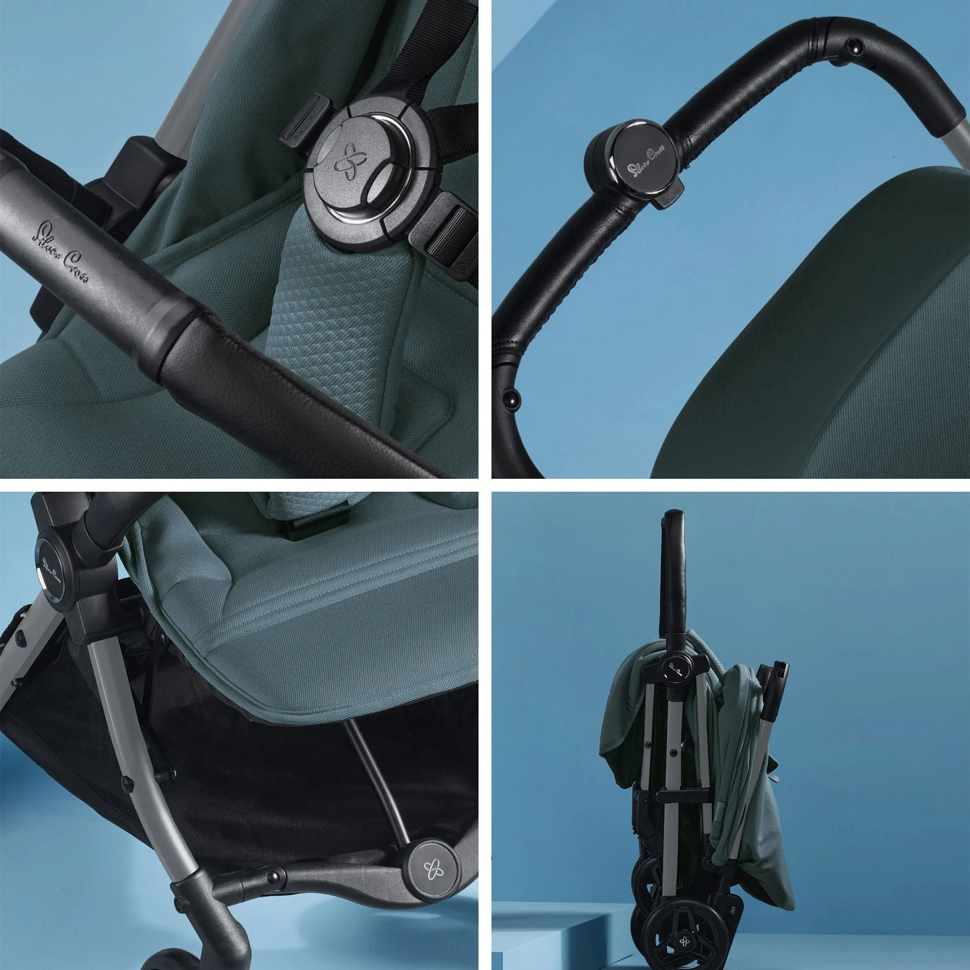 Silver Cross Jet 5 Stroller in Mineral