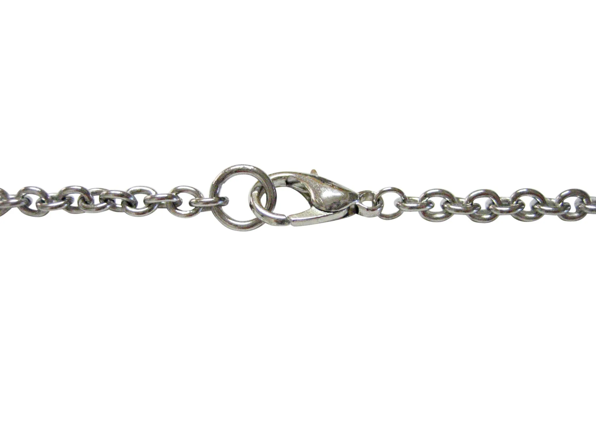 Silver Toned Etched Round Basketball Pendant Necklace