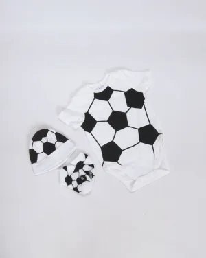 SOCCER ONESIE SET