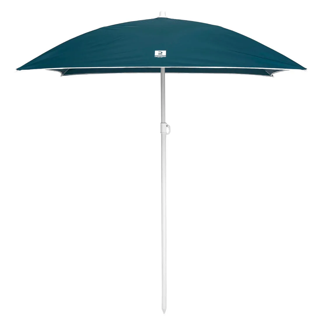 SQUARE BEACH PARASOL 1 PERSON UPF 50  - PARUV 125 BLUE