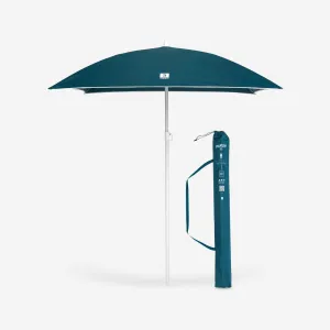 SQUARE BEACH PARASOL 1 PERSON UPF 50  - PARUV 125 BLUE