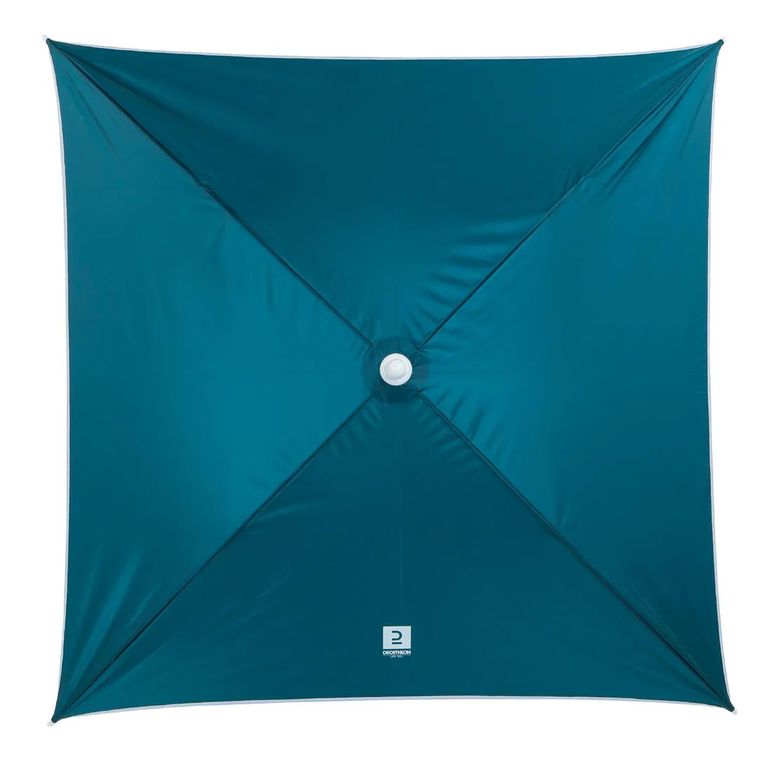 SQUARE BEACH PARASOL 1 PERSON UPF 50  - PARUV 125 BLUE