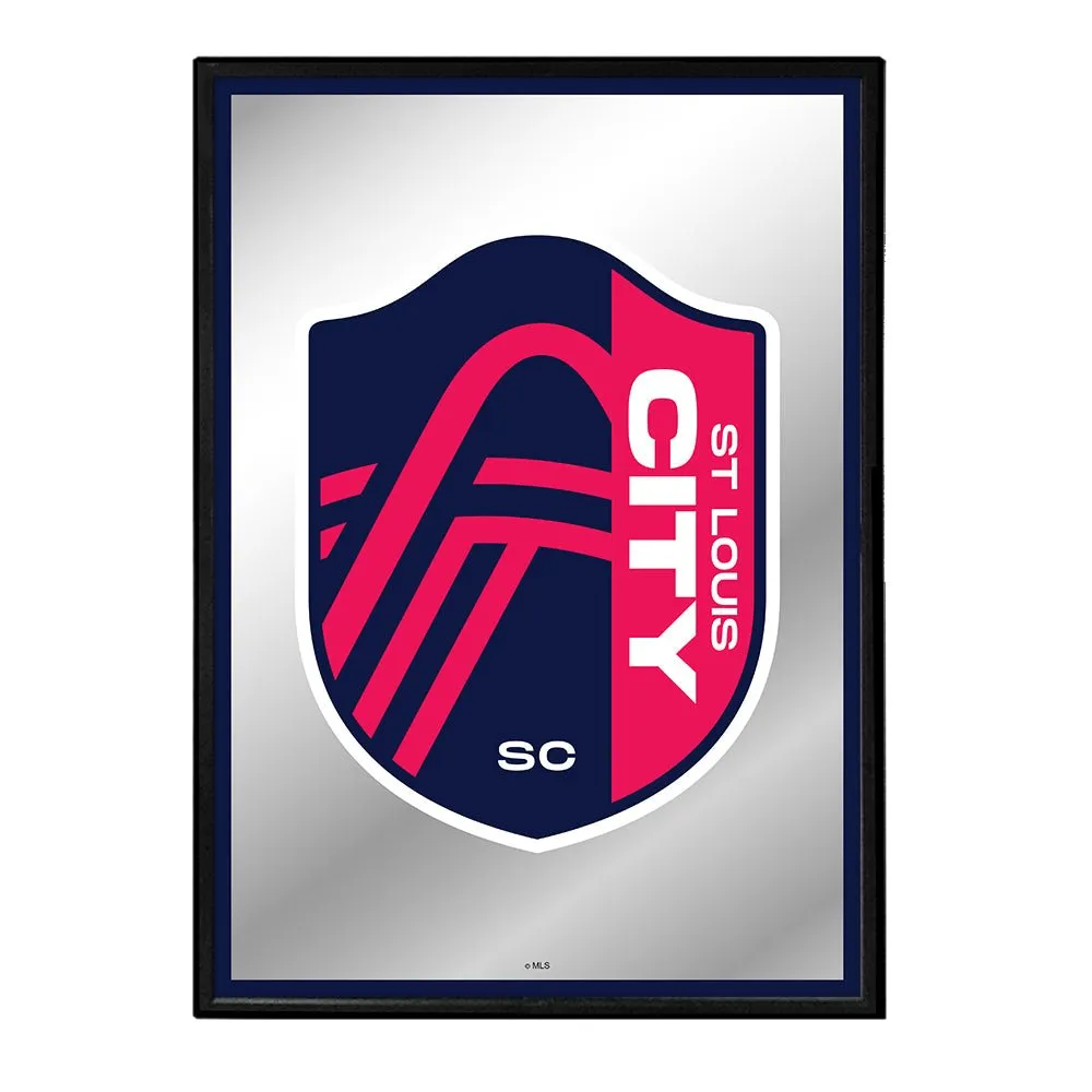 St. Louis CITY SC: Framed Mirrored Wall Sign