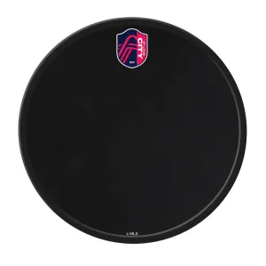St. Louis CITY SC: Modern Disc Corkboard Wall Sign