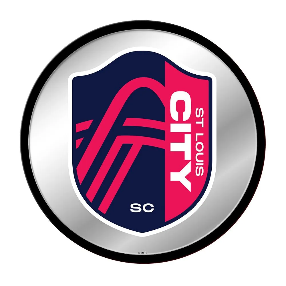 St. Louis CITY SC: Modern Disc Mirrored Wall Sign