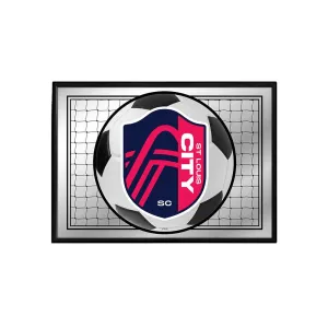 St. Louis CITY SC: Team Spirit - Framed Mirrored Wall Sign
