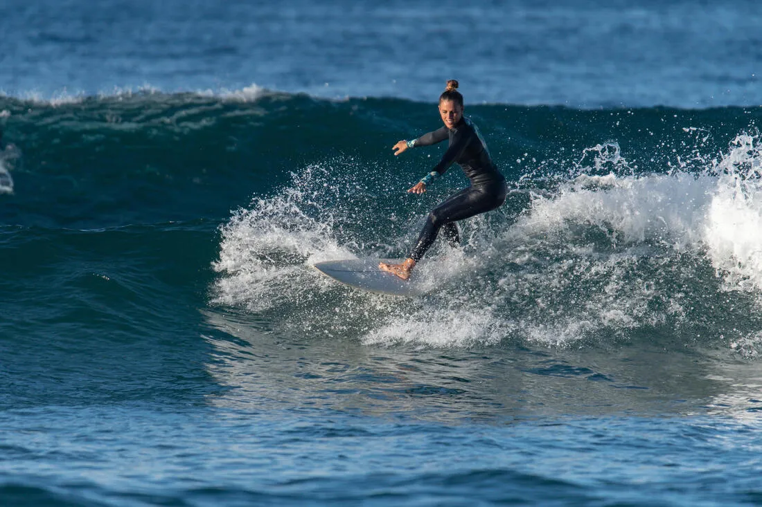 SURF LEGGINGS ANTI-UV RACHEL BLACK - SECOND SKIN AND SHAPING HIGH WAIST