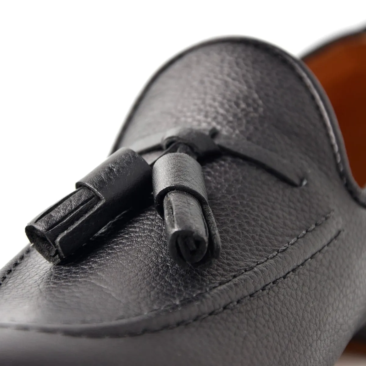 Tassel Loafer by Caballero - BLACK