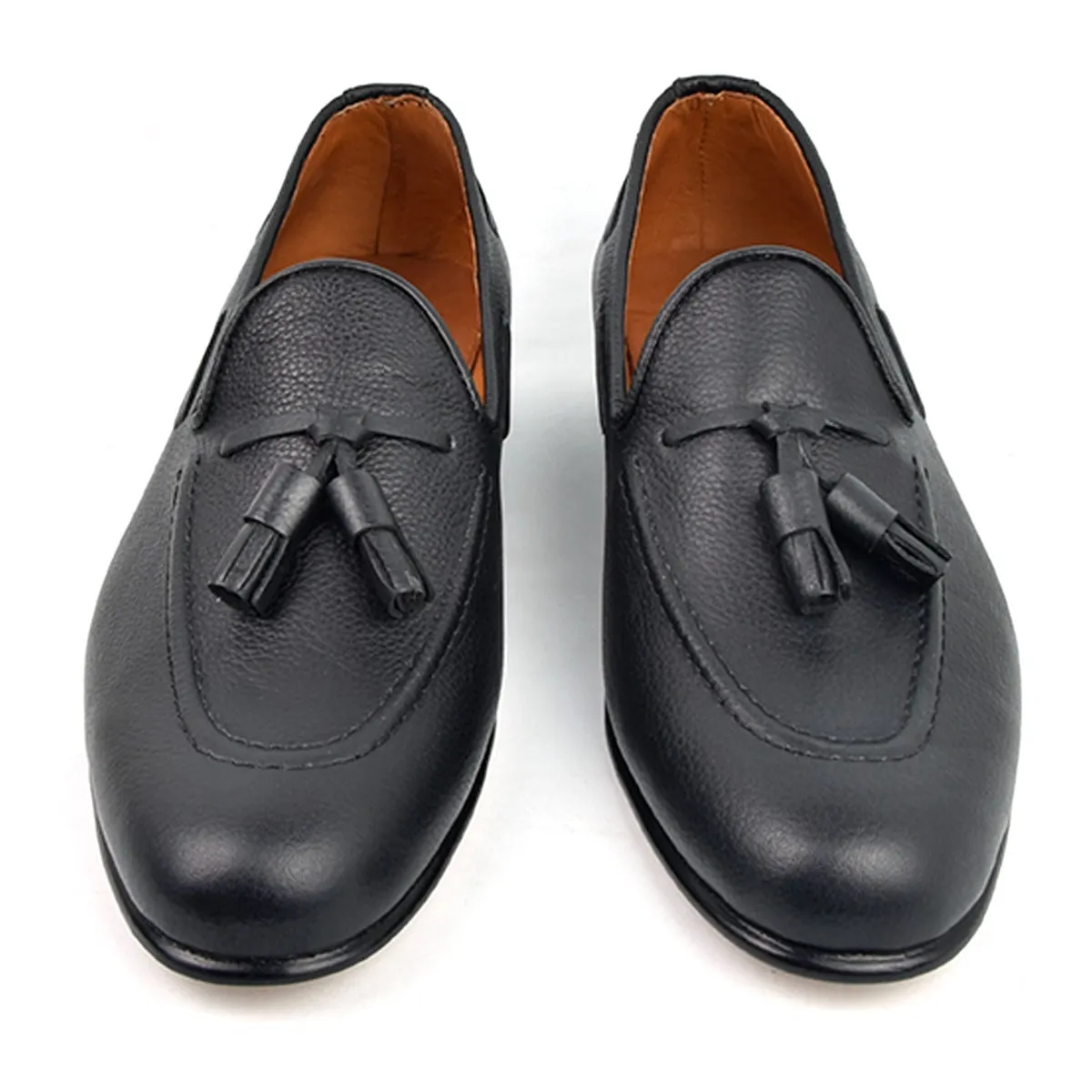 Tassel Loafer by Caballero - BLACK