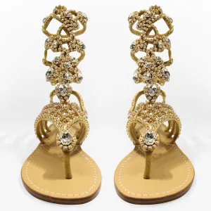 The Roma Sandals Gold