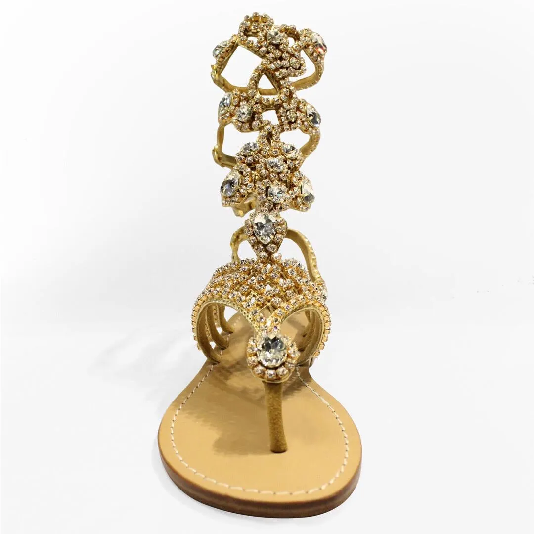 The Roma Sandals Gold