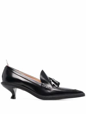 Thom Browne tassel-detail pointed loafers