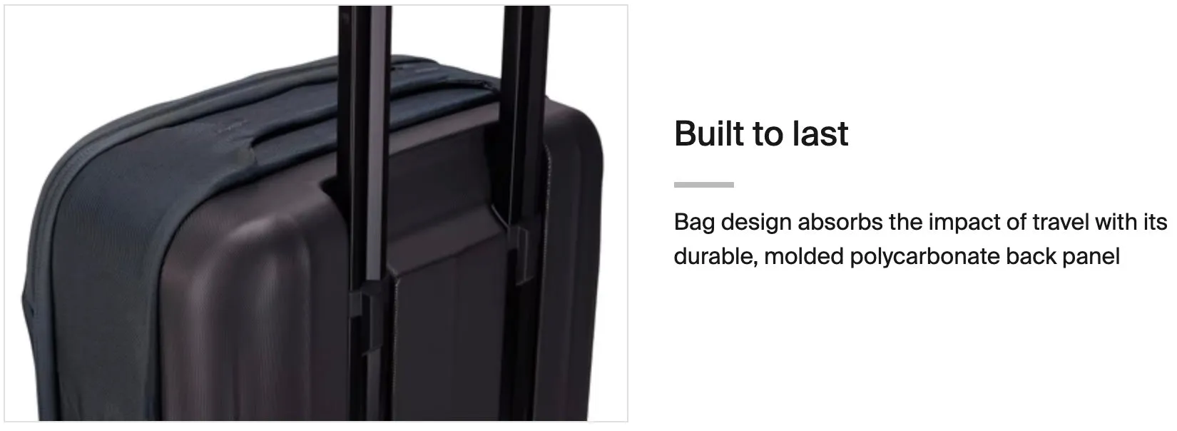 Thule Subterra 2  carry-on suitcase spinner 55cm - Dark Slate