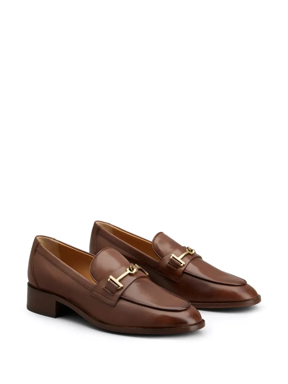 Tod's logo-plaque leather loafers