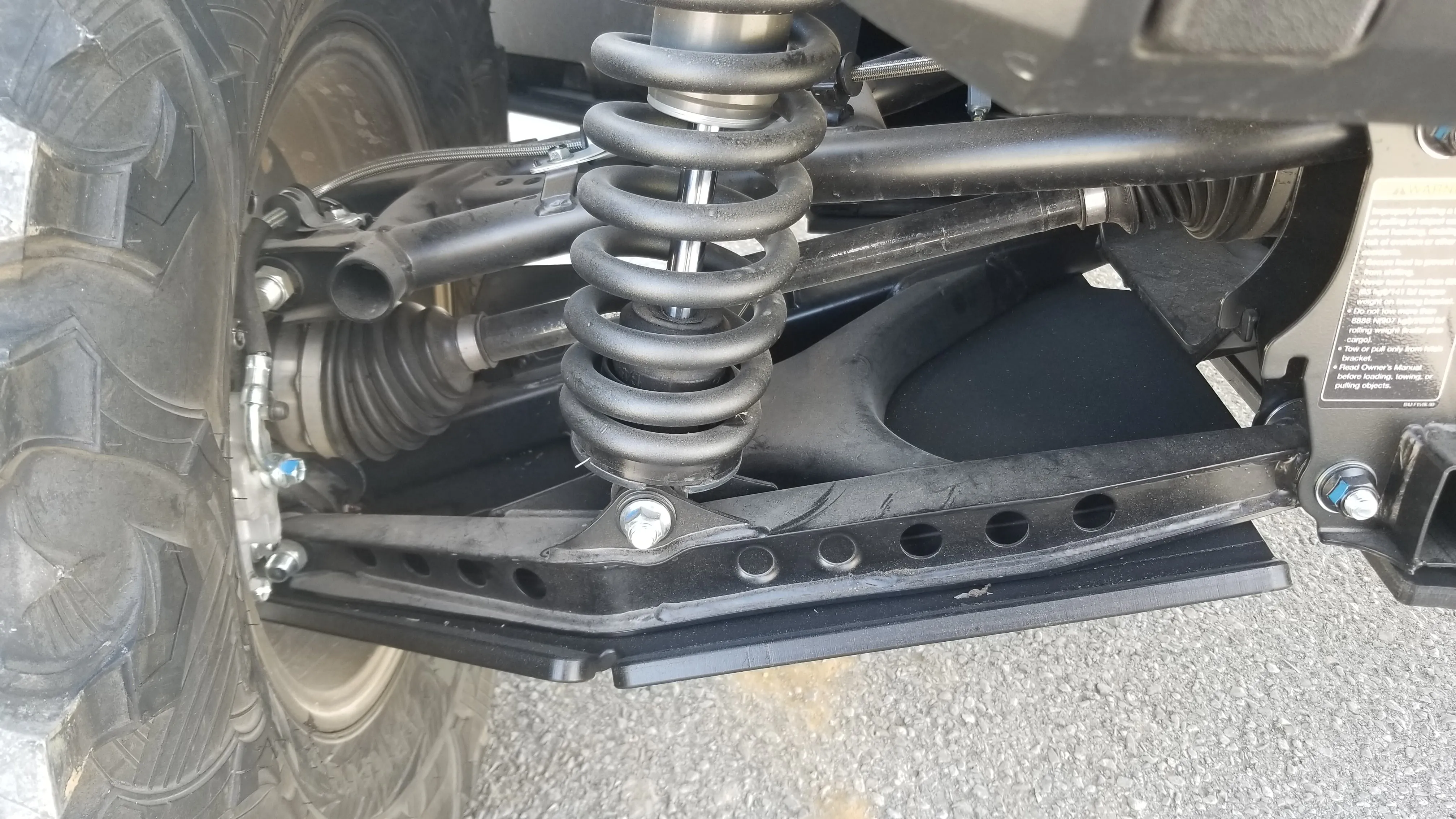 Trail Armor 2021 - 2024 Yamaha Wolverine RMAX2, RMAX2 1000 X-TR, RMAX2 1000 LT Edition, RMAX2 1000 Sport, 2025 RMAX4 1000 XT-R, RMAX4 1000 Limited Edition iMpact A-Arm Guards