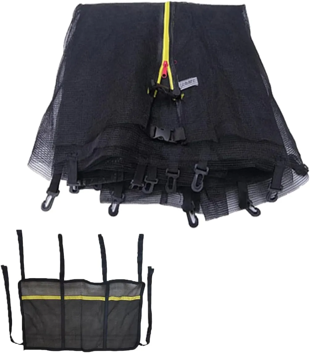 Trampoline Replacement Net Safety Net, round Trampoline Safety Net, Hanging Shoes Net for Trampoline Accessories