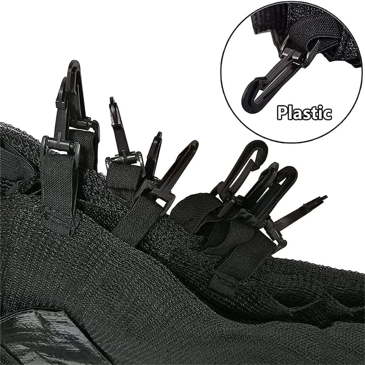 Trampoline Replacement Net Safety Net, round Trampoline Safety Net, Hanging Shoes Net for Trampoline Accessories