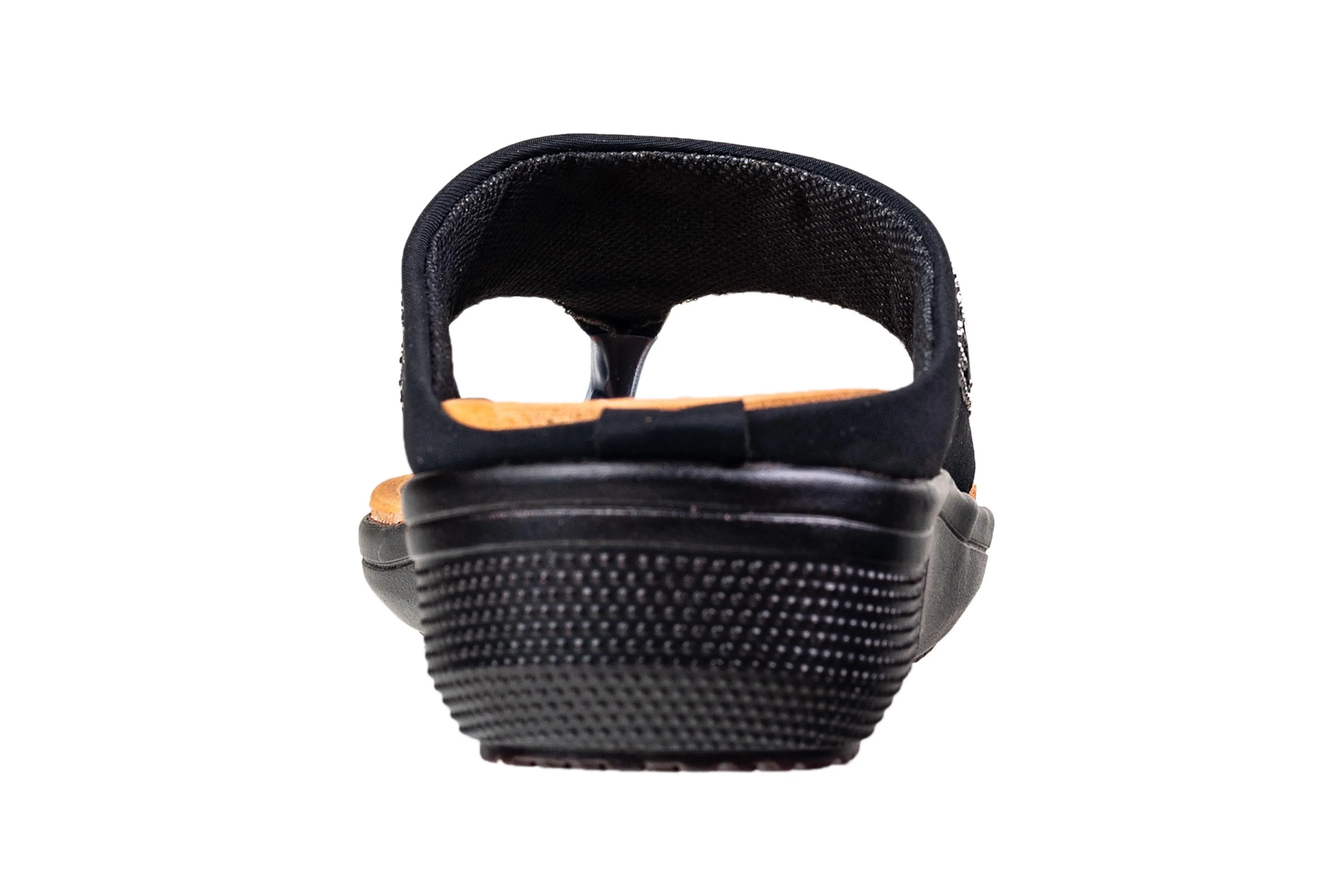 Trendz Ladies Black Chappal