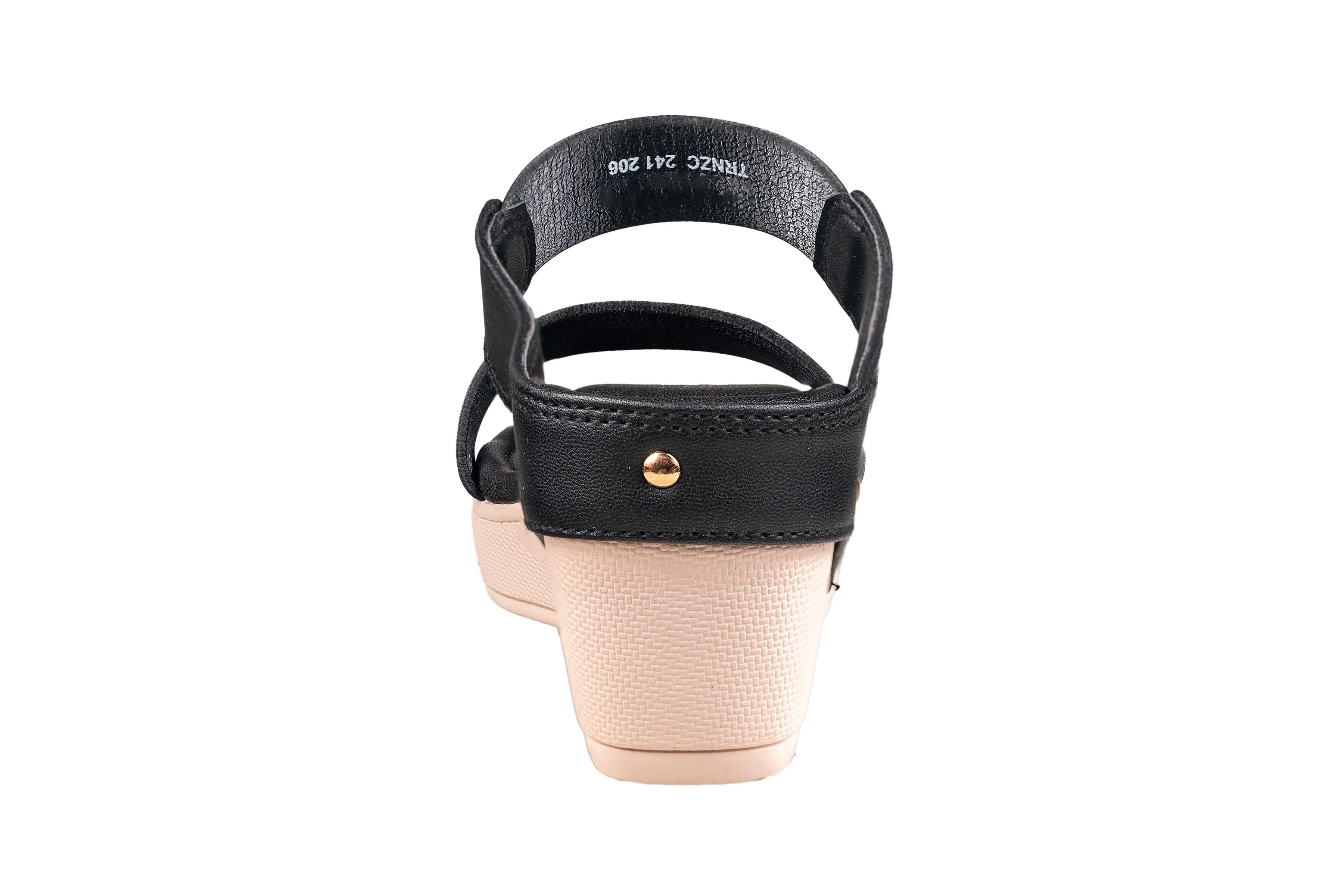 Trendz Ladies Black Chappal