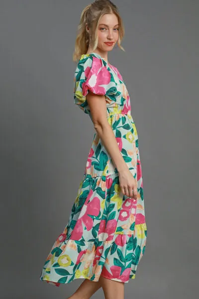 Umgee Petal Perfect Midi Dress
