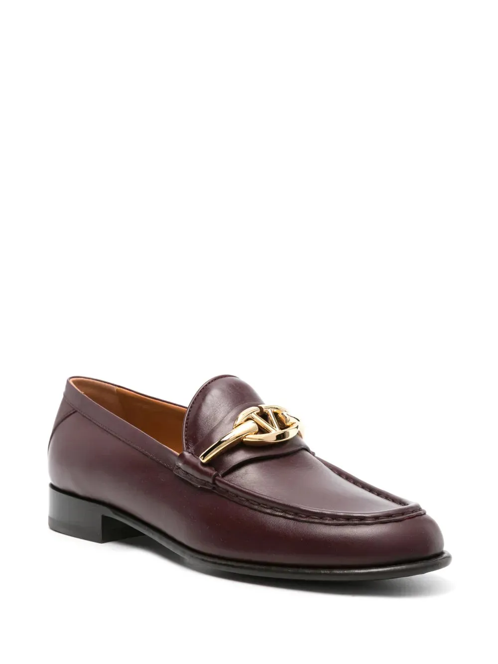 Valentino Garavani VLogo Moon leather loafers