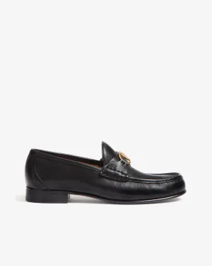 Valentino - Men's V-Logo Signature Buffalo Loafers - (Black)