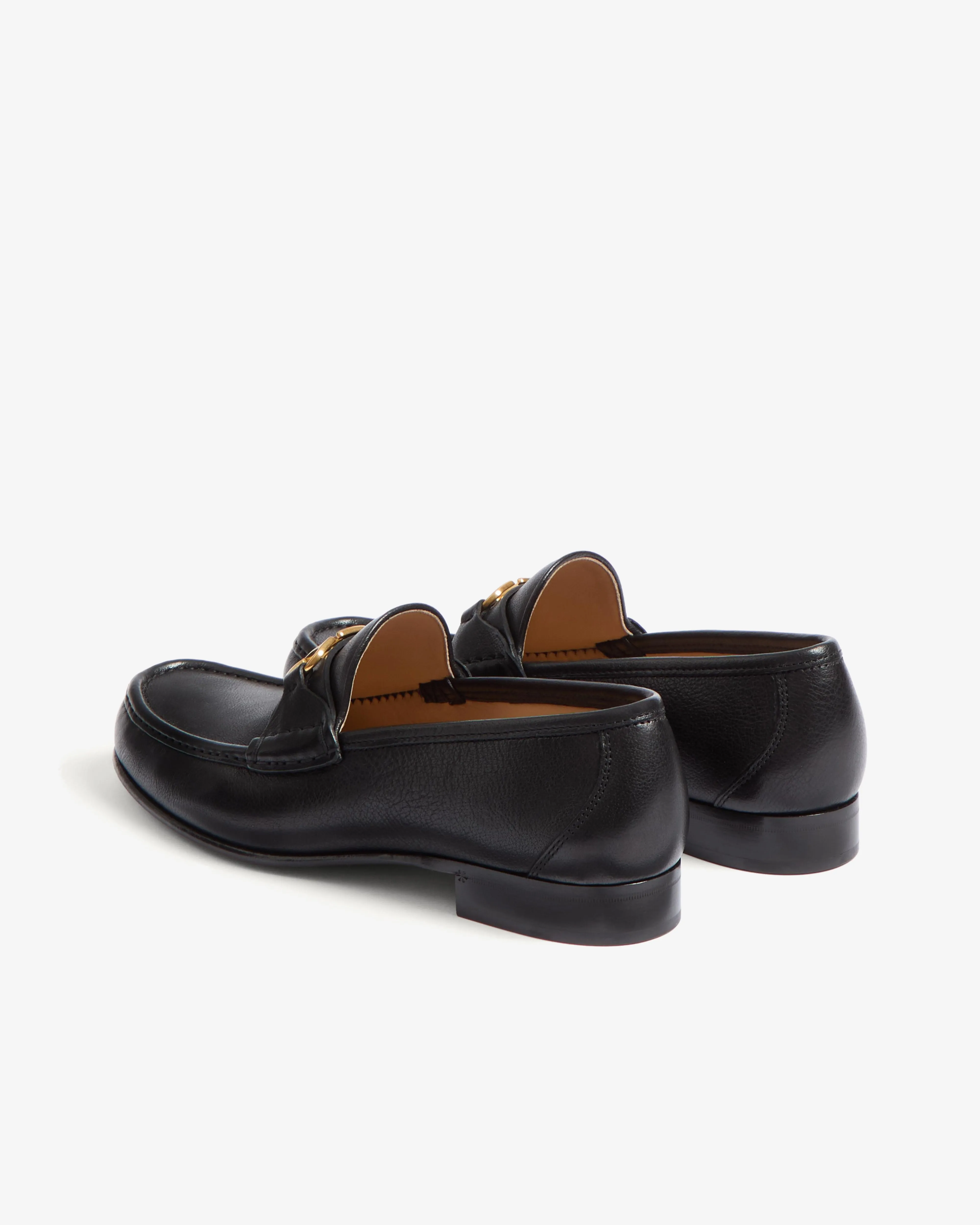 Valentino - Men's V-Logo Signature Buffalo Loafers - (Black)