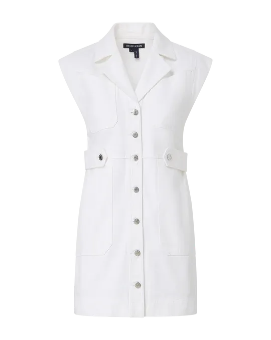 VERONICA BEARD Jax Denim ShirtDress