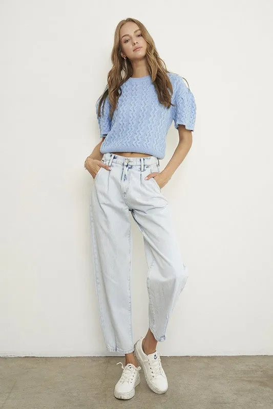 Vintage White Wash Jeans