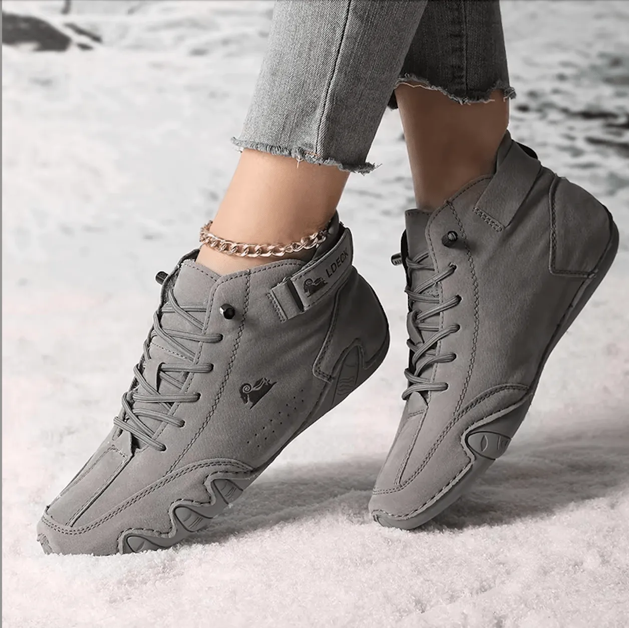 Warm and Stylish Women’s Waterproof Ankle Boots for Winter & Autumn