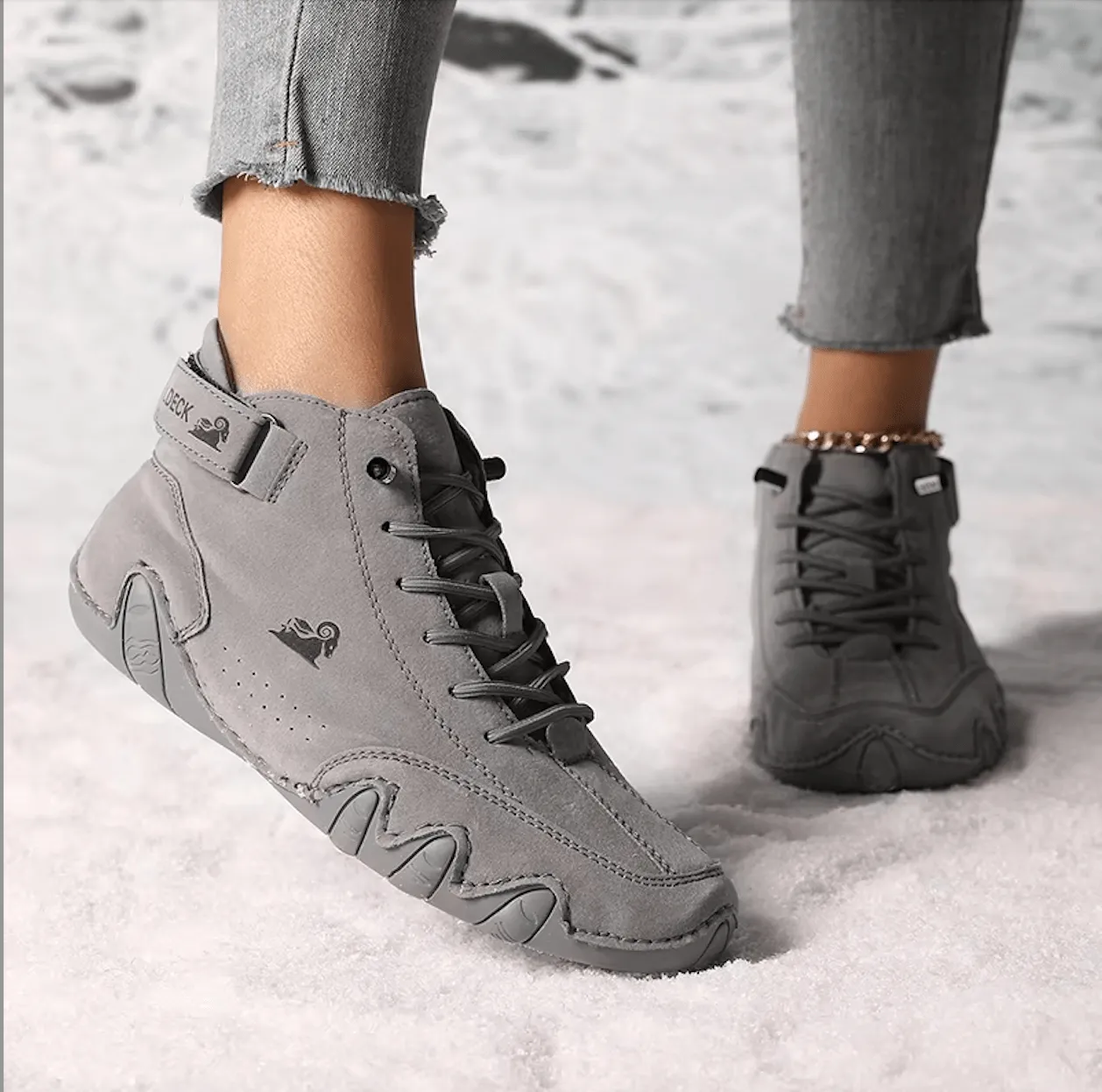 Warm and Stylish Women’s Waterproof Ankle Boots for Winter & Autumn