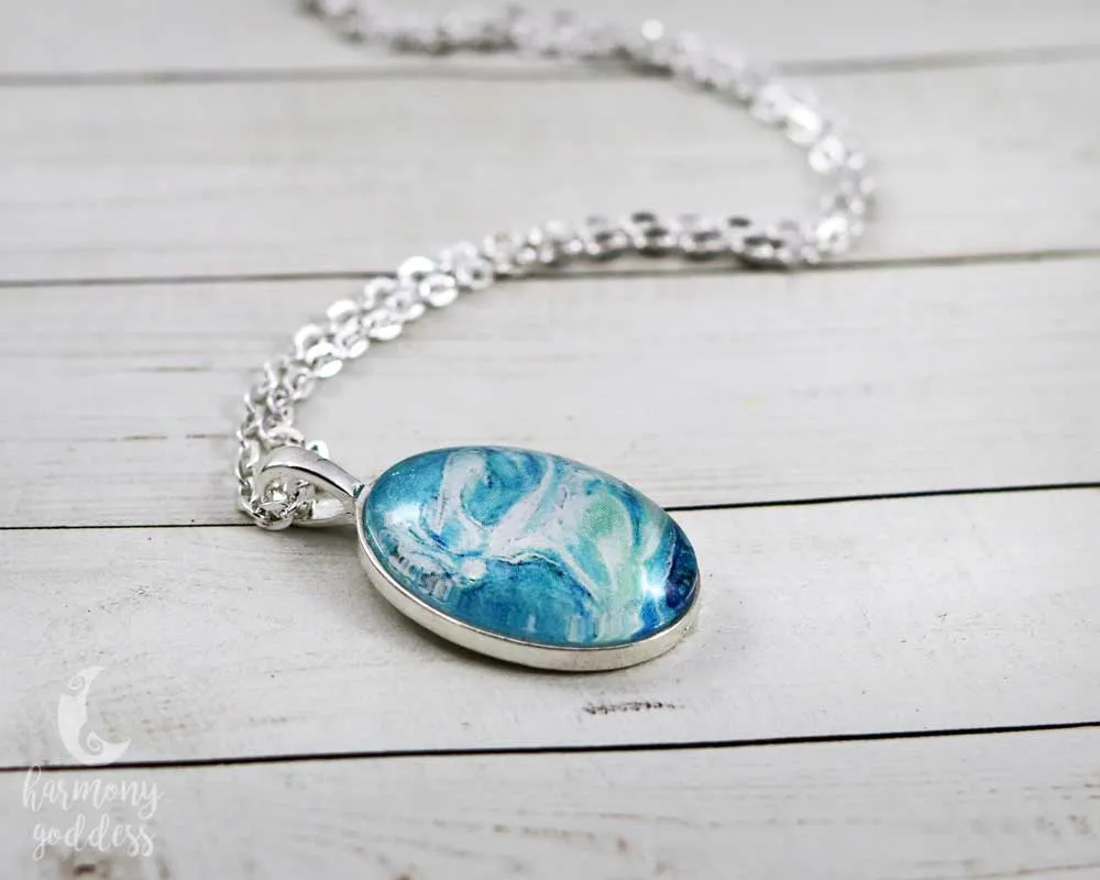 Water Elemental Sprite Necklace