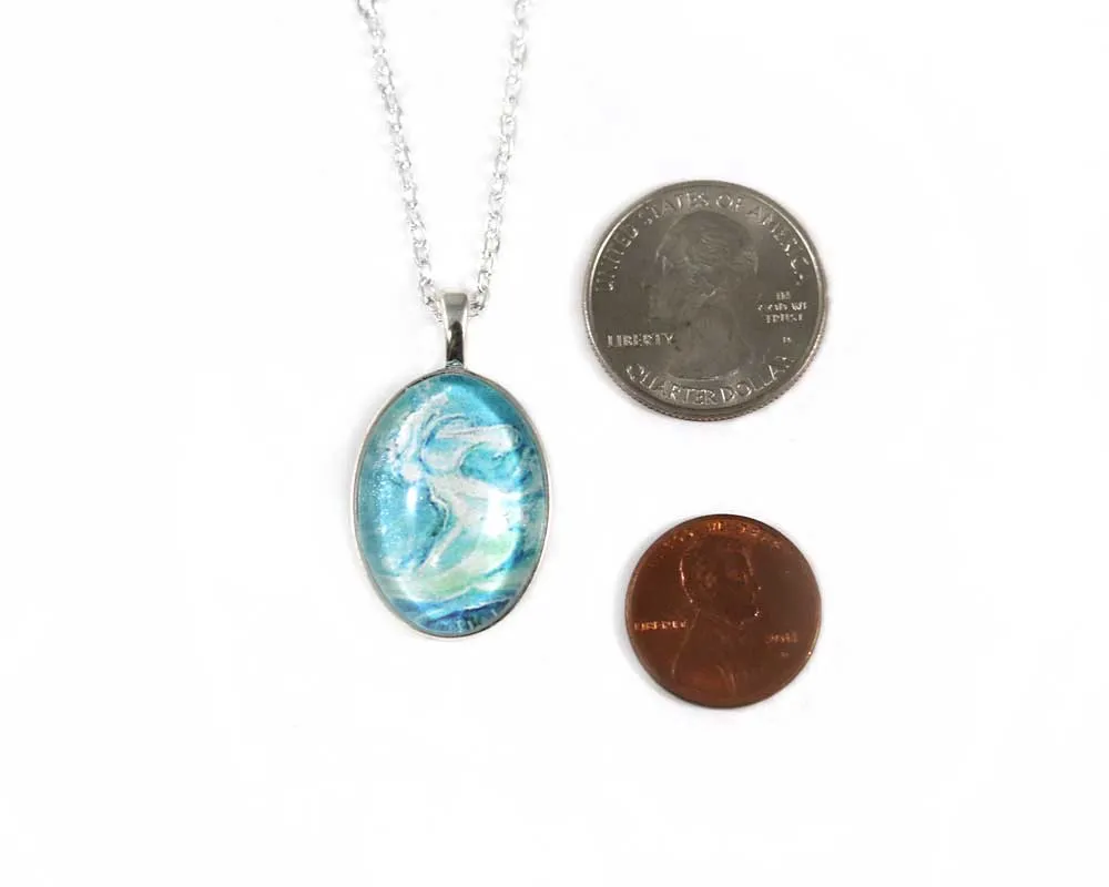 Water Elemental Sprite Necklace