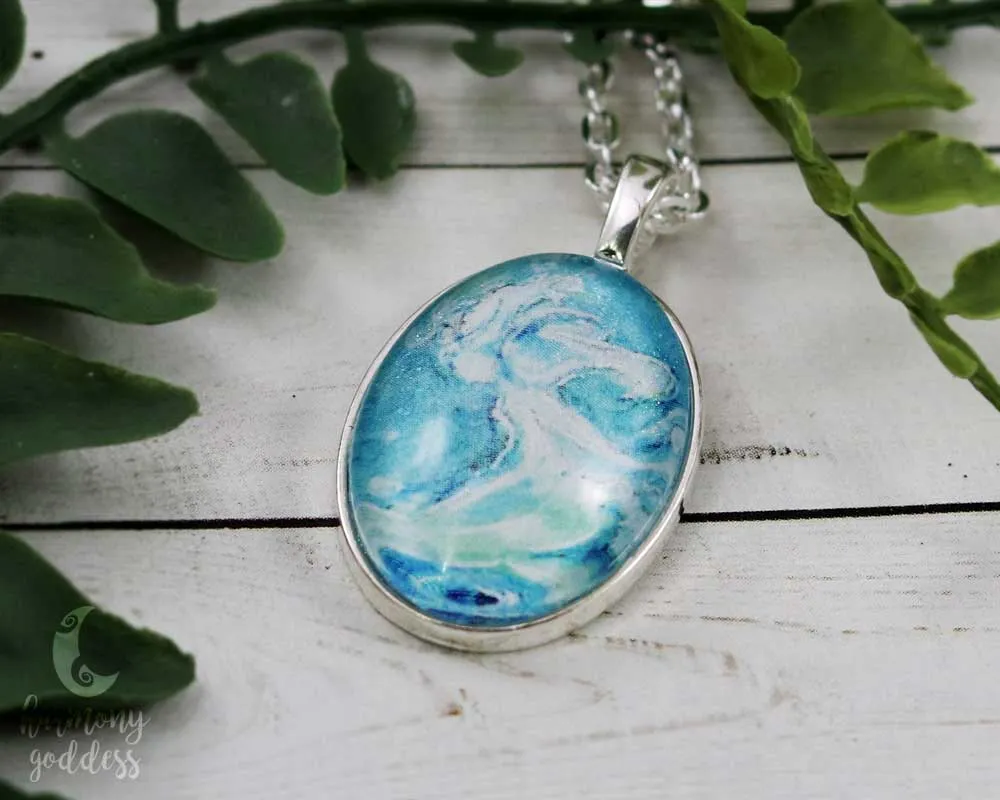Water Elemental Sprite Necklace